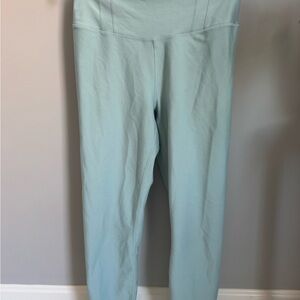 Abercrombie YPB sculptLUX 7/8-inch High-Rise Leggings Light Blue Wave